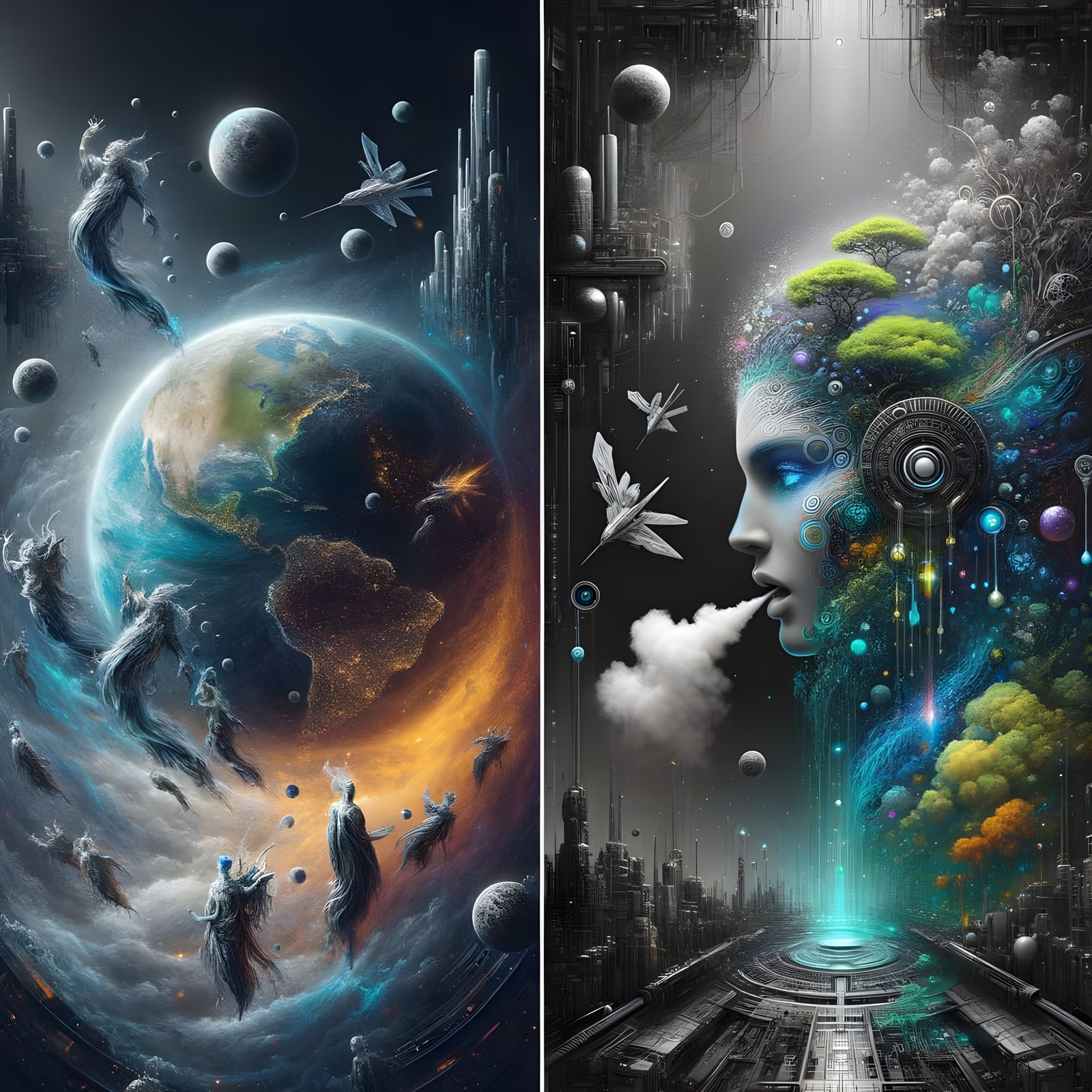 Mother Earth GAIA Futurist Vision