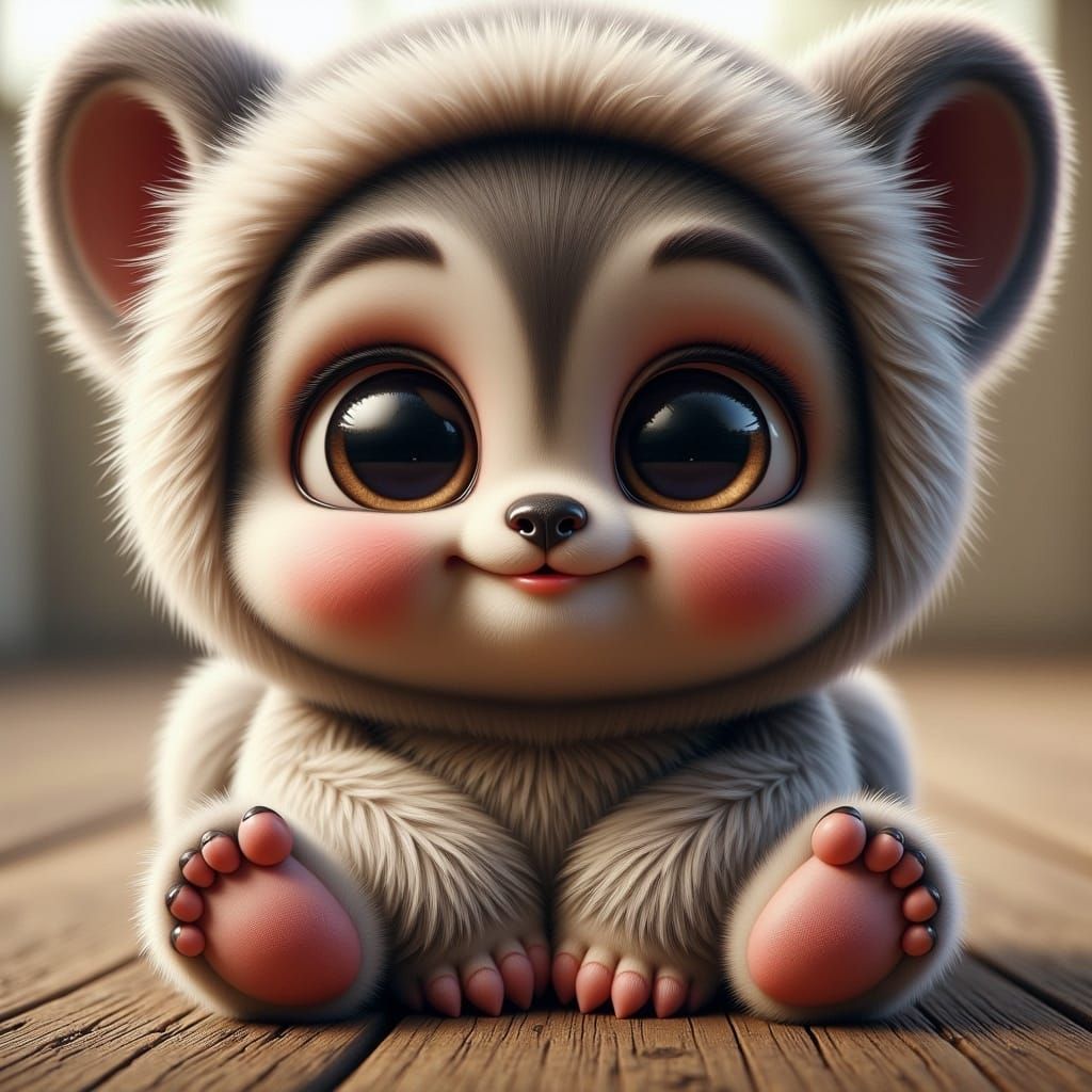 Frickin' Cute AI Generated Image