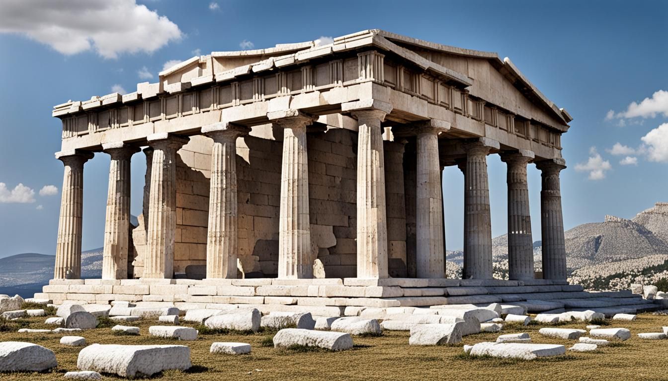 Majestic Ancient Greek Temples and Palaces