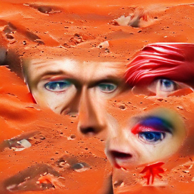 Martian Colony Concept Art: Life on Mars