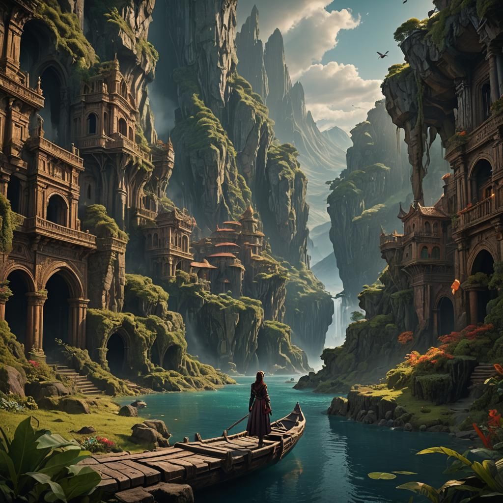 Eternal Sunshine Landscapes: Detailed Matte Painting