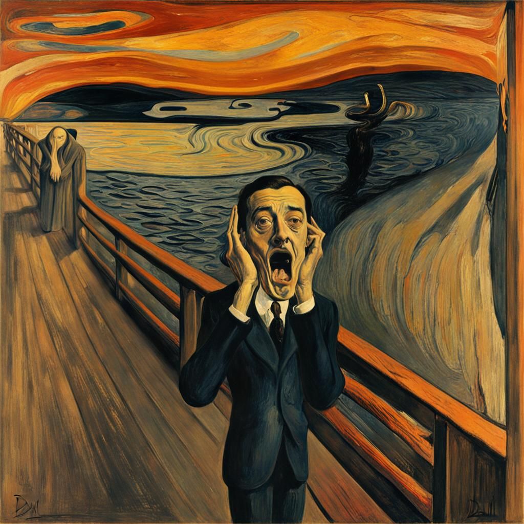 Surreal Figure Combines Art History's Iconic Styles