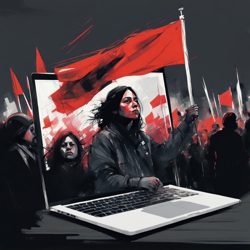 Latin American Woman Leads Digital Uprising