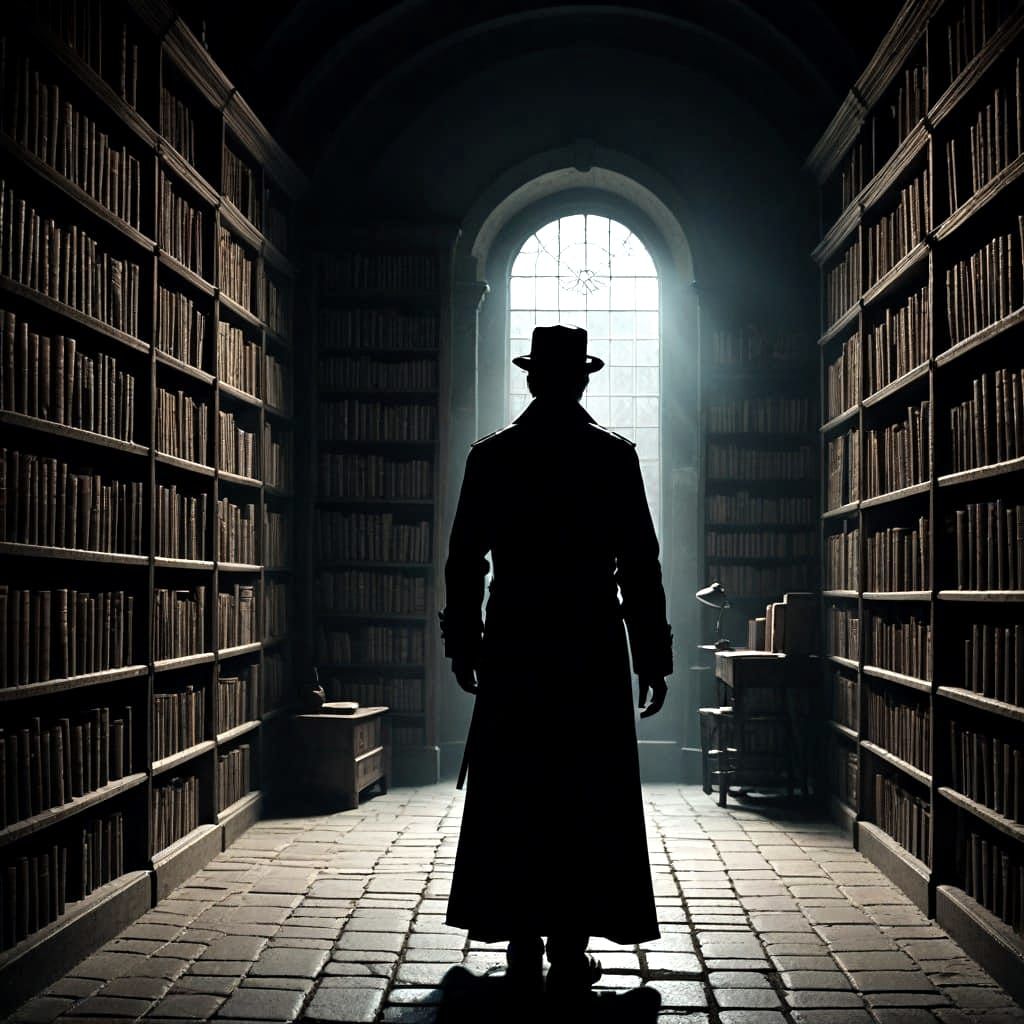 Paranormal Investigator Searches for Ancient Tomes in a Myst...