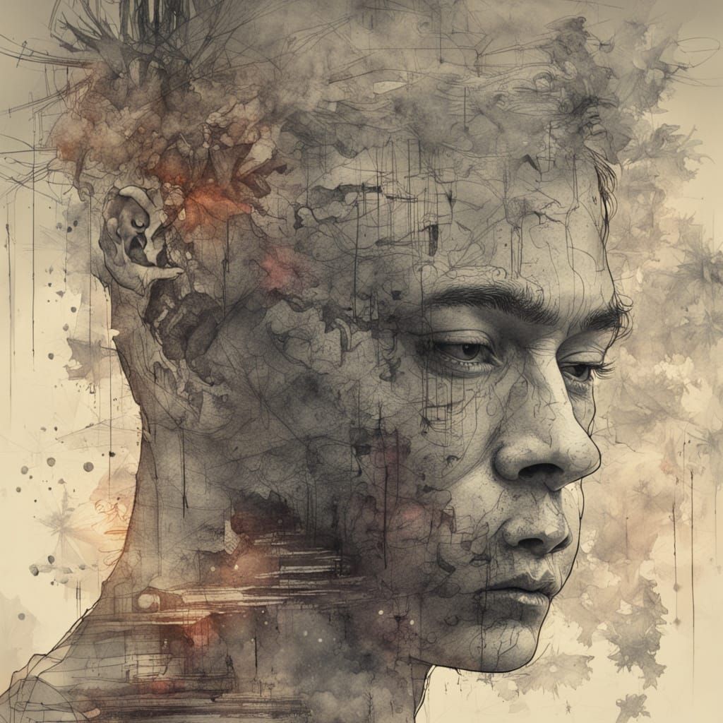 Hyperdetailed Galaxy Landscape with Tiger Silhouette