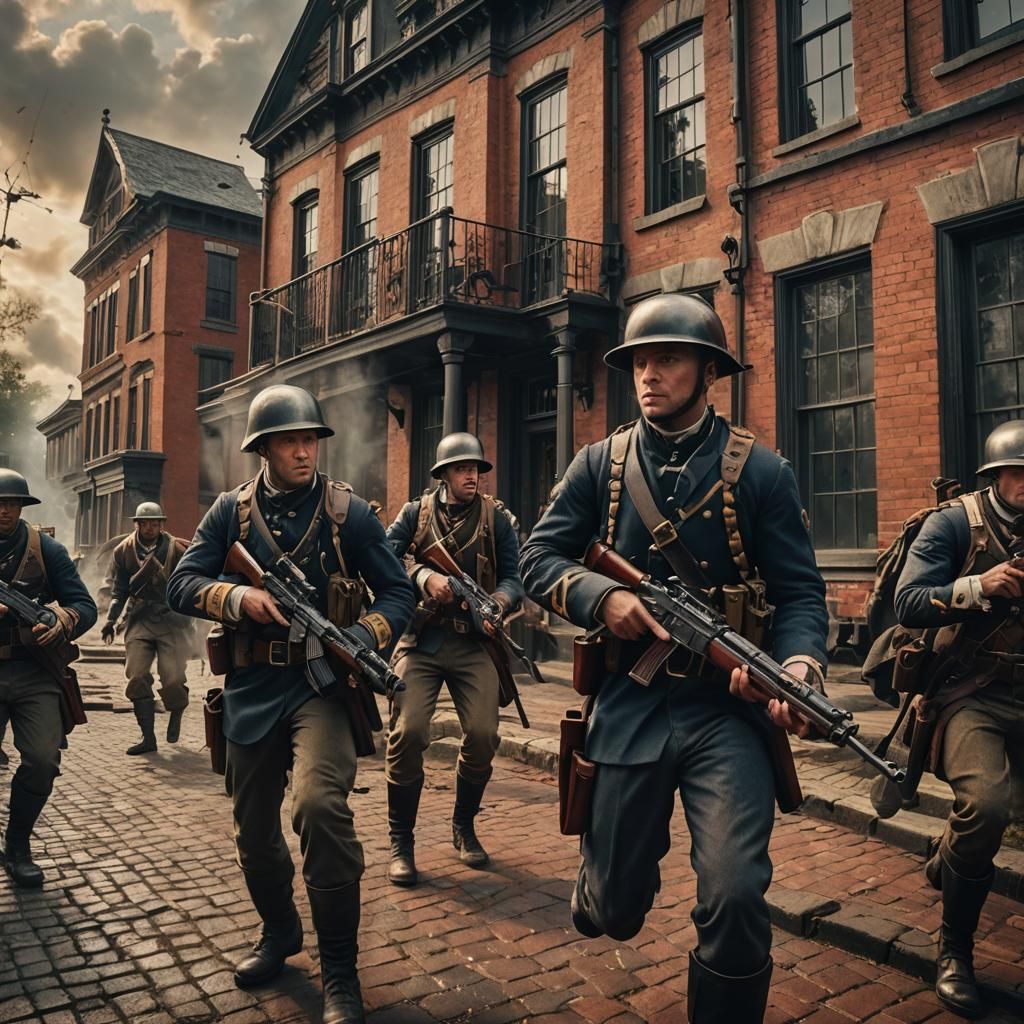 Black Ops Storm Boston Tea Party: Cinematic 3D Render