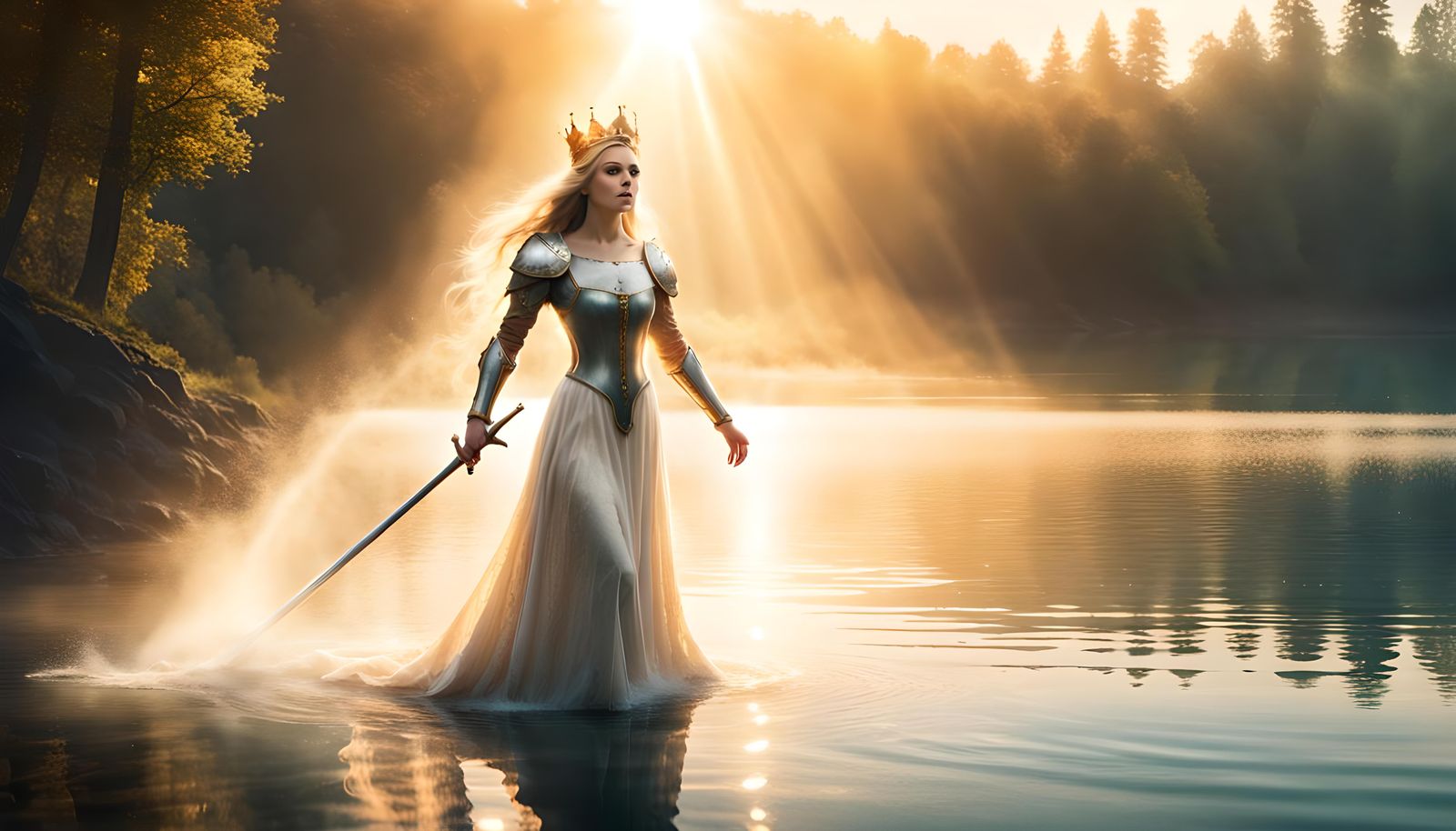 Lady of the Lake Excalibur Rising