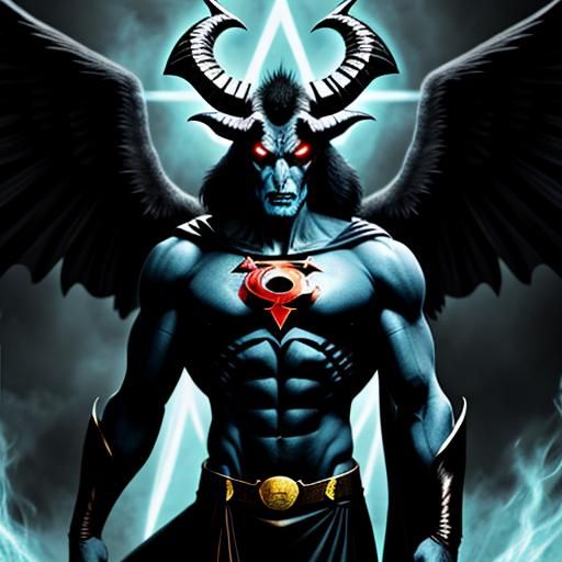 Baphomet as a Superhero