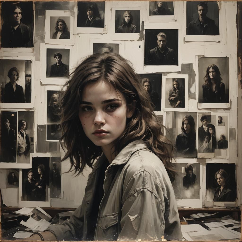 Hidden World in Closet: Classical Realism Painting