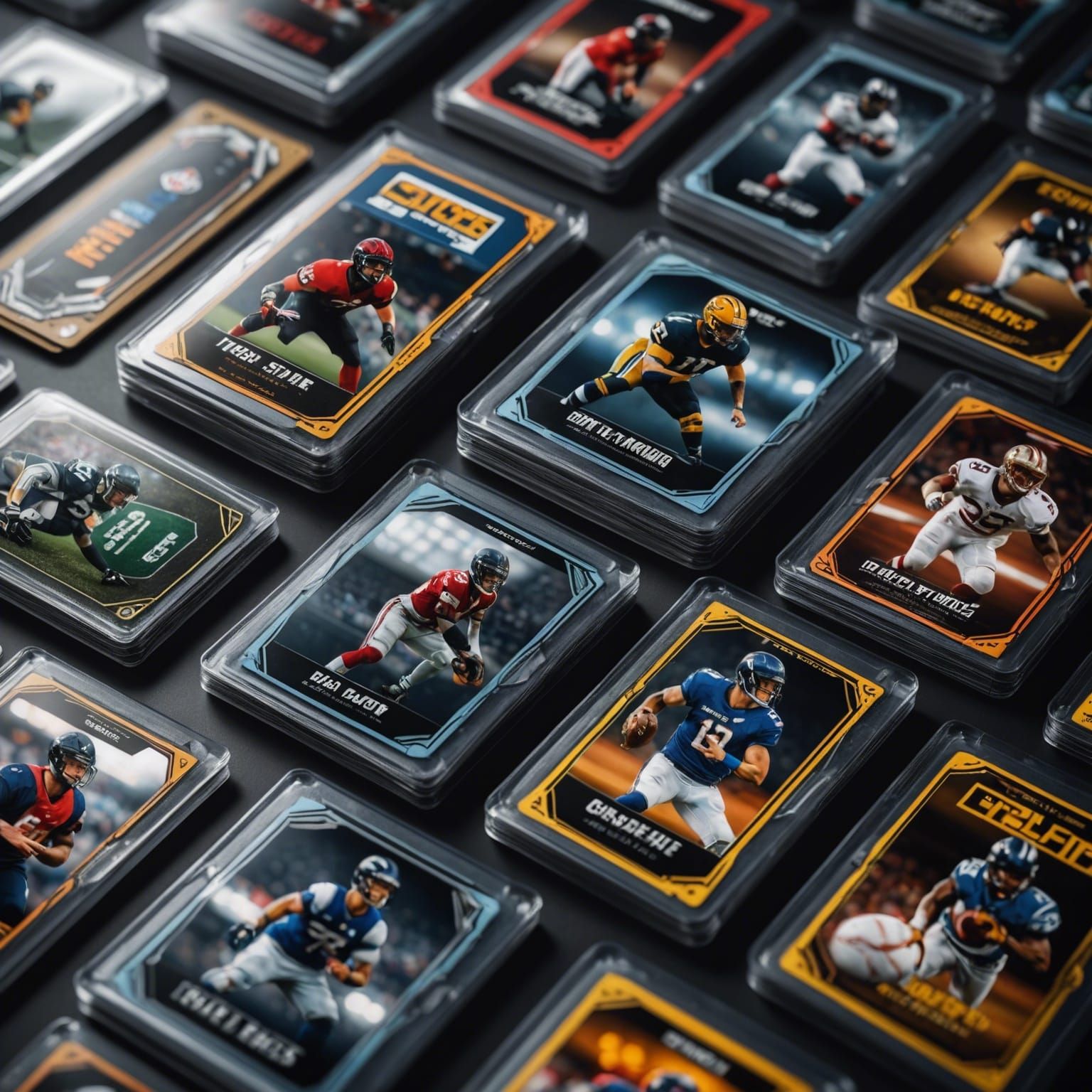 Opening Sports Trading Card Packs in HDR