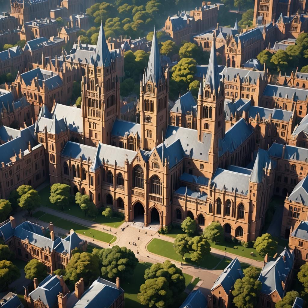 University of Sydney: Fantastical Matte Painting