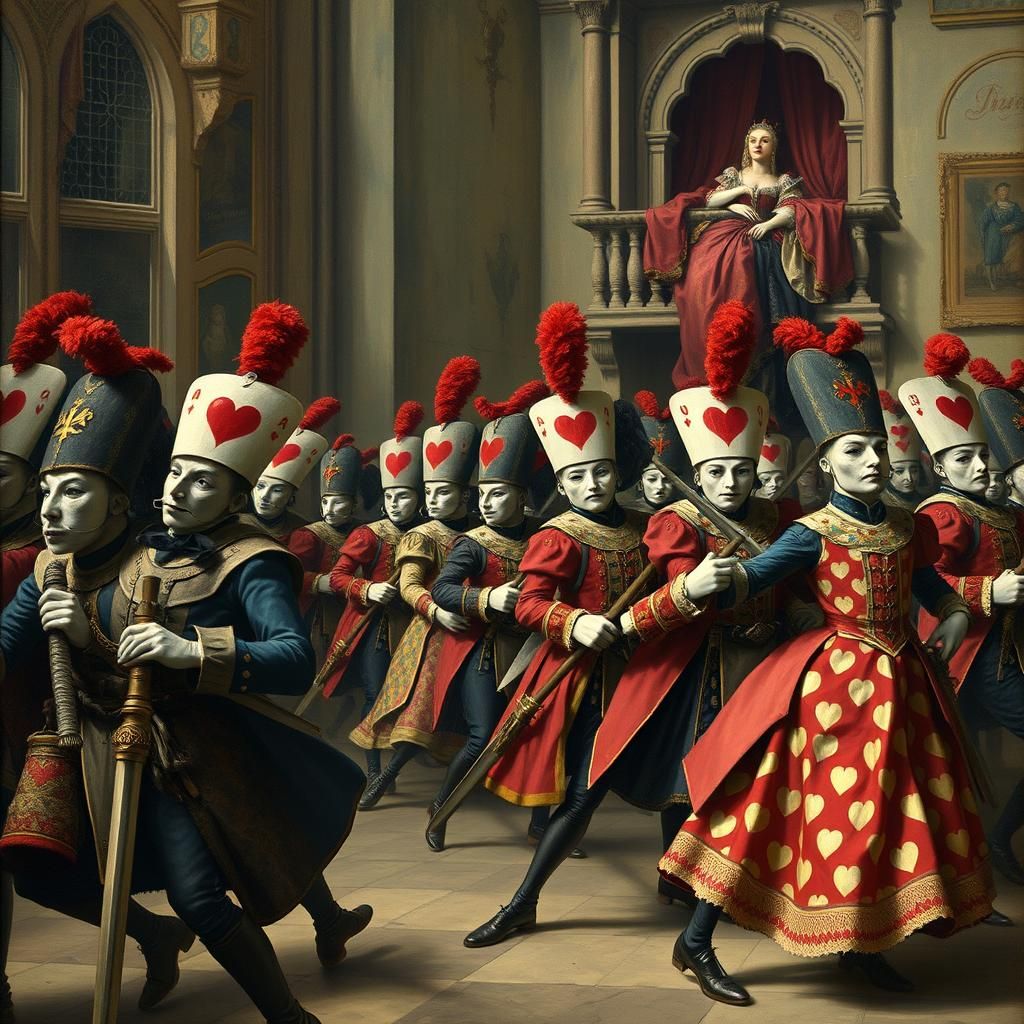 Queen of Hearts Soldiers