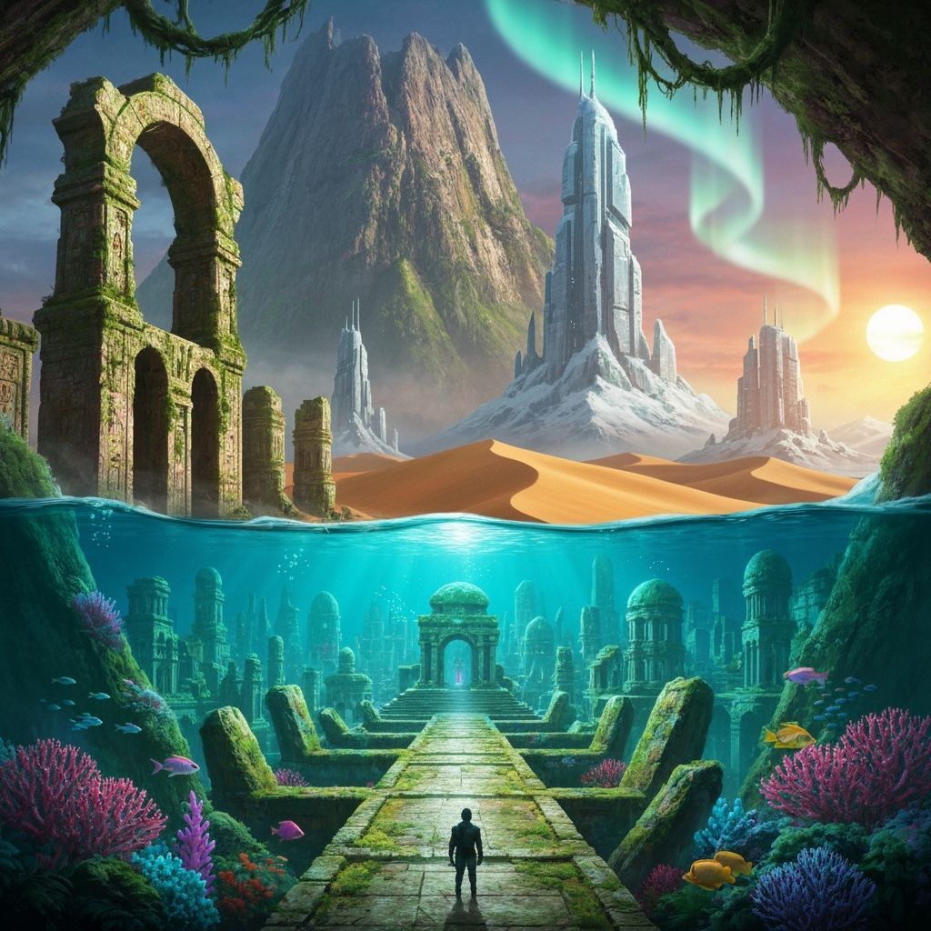 Ancient City Revealed: Jungle Reclaims Volcanic Ruins