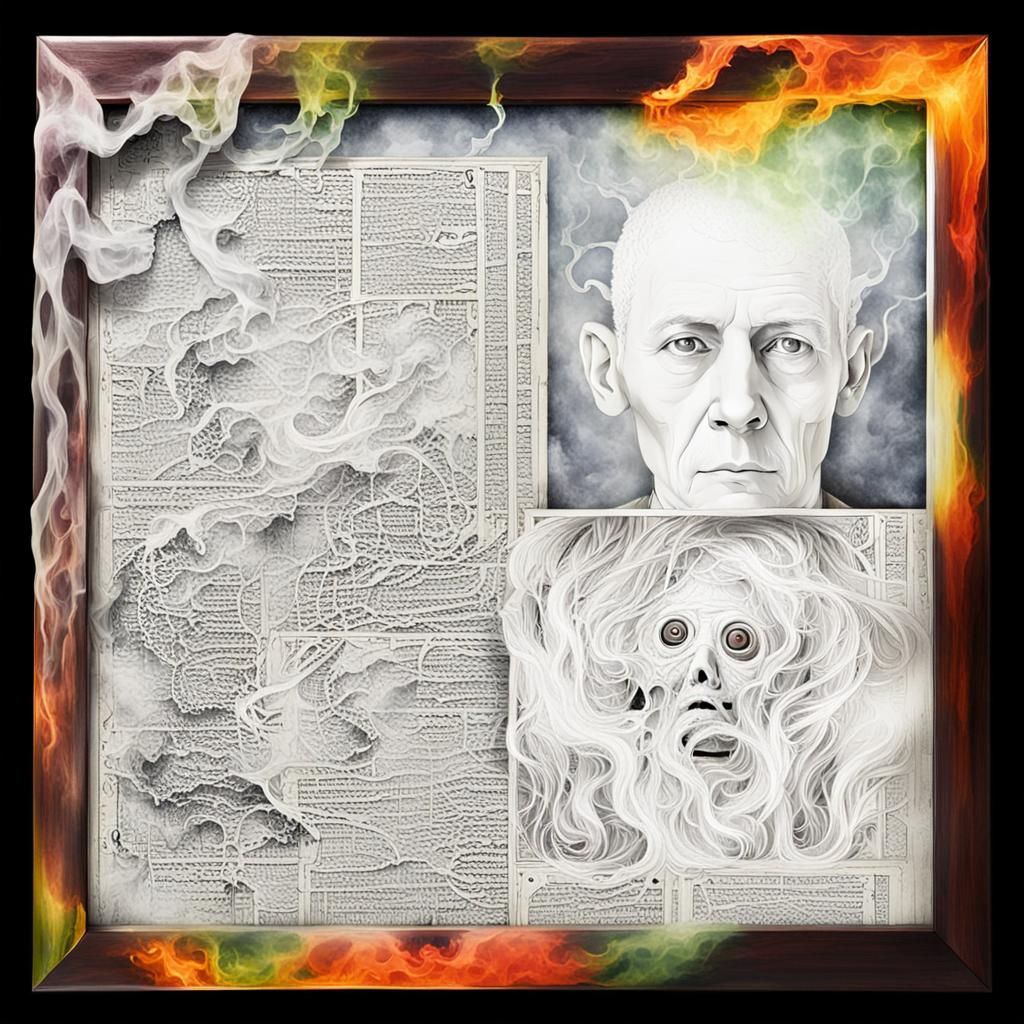 Ectoplasmic Face Formation in Surreal Detail