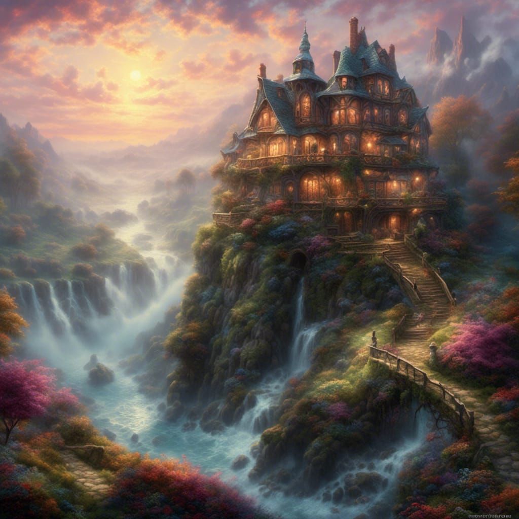 Hyperrealistic Animal in Ethereal Fantasy Style