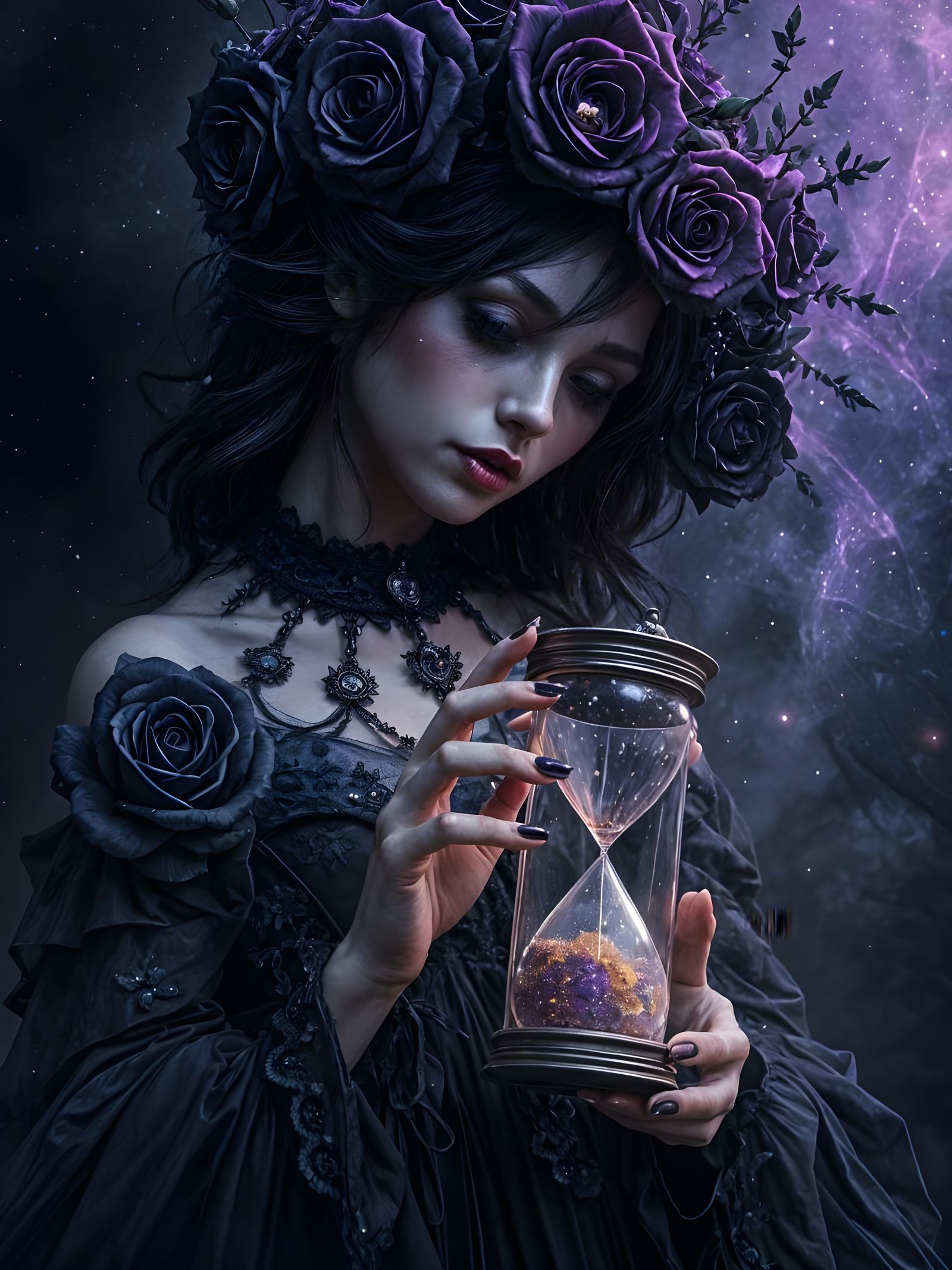 Gothic Goddess Weeping Stardust Tears