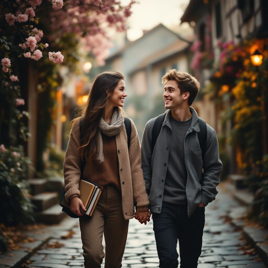 Love in a Winding Village Street