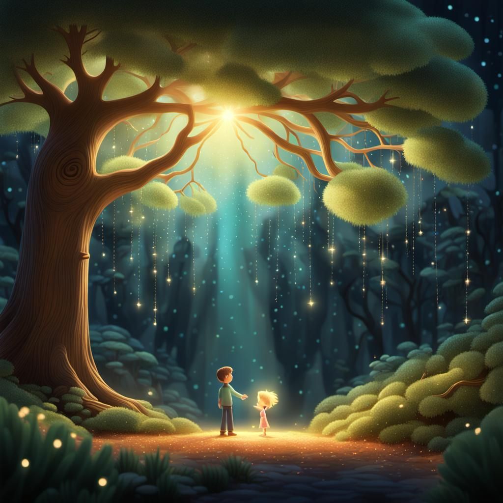 Whimsical Pixar Animation of Comfort and Hope