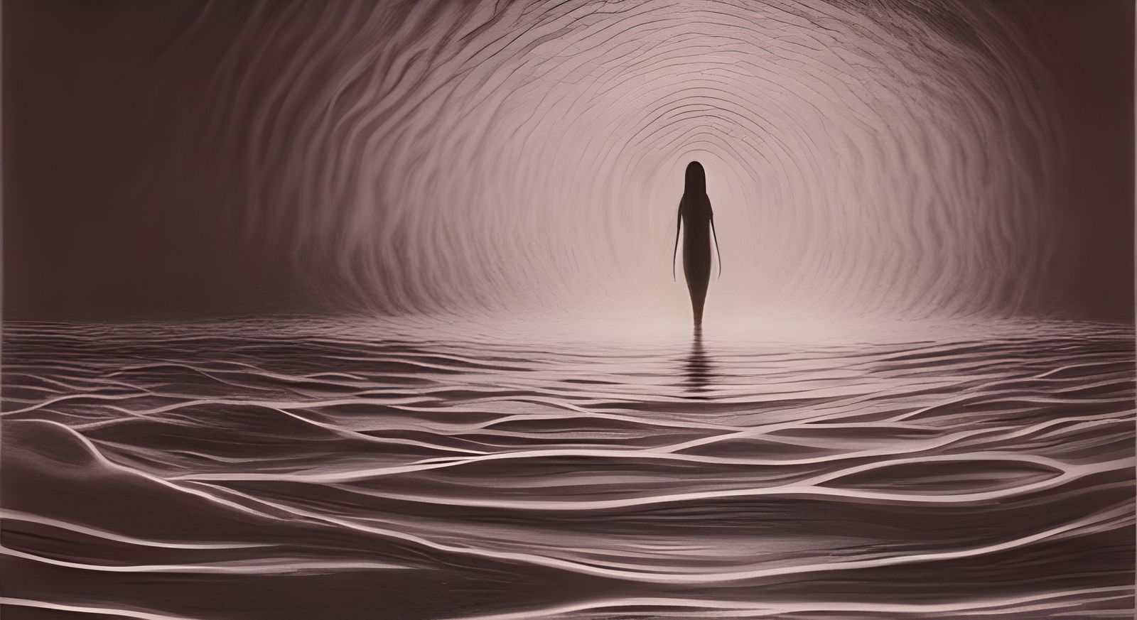 Dark Surreal Horror: Submerged in Sadness