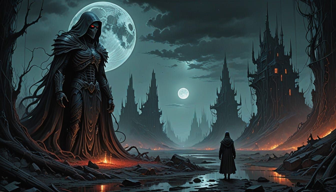 Ethereal Goddess of Dark Fantasy