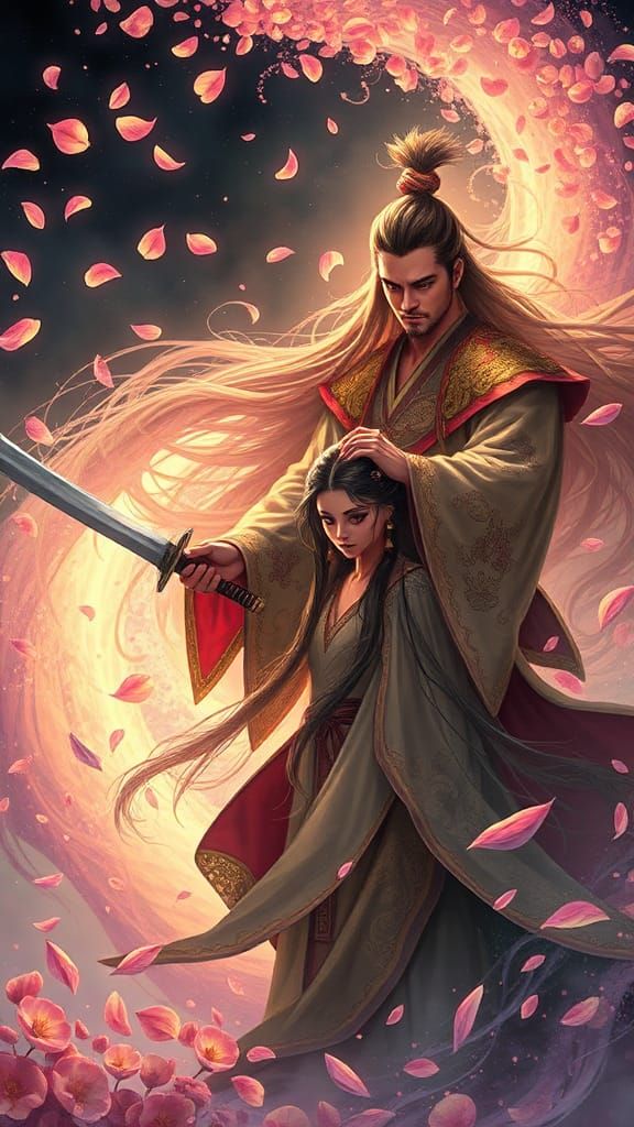 Wuxia Warrior and Wizard in Mystical Realm