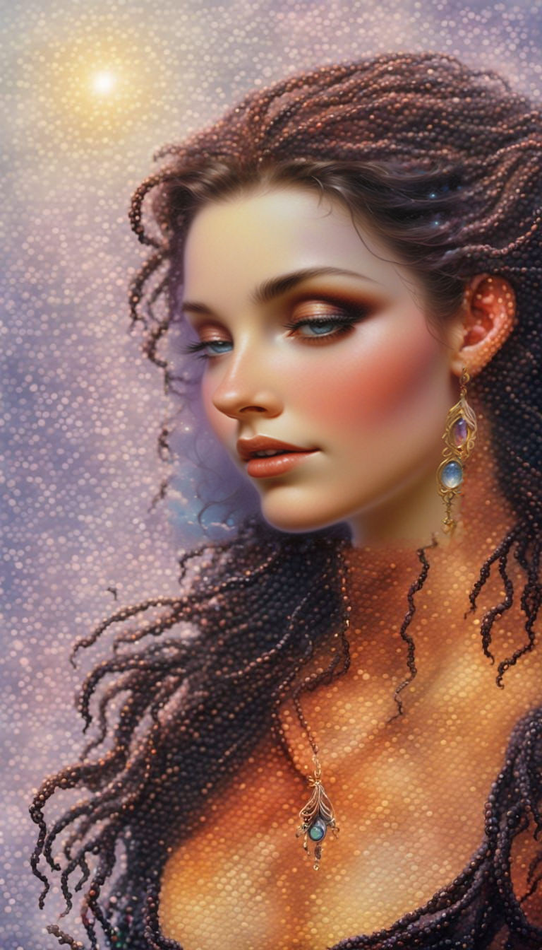 Ethereal Fantasy Fibres in Mist: Macro Photography