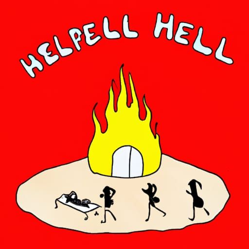 Vacation in Hell: An AI Generated Nightmare