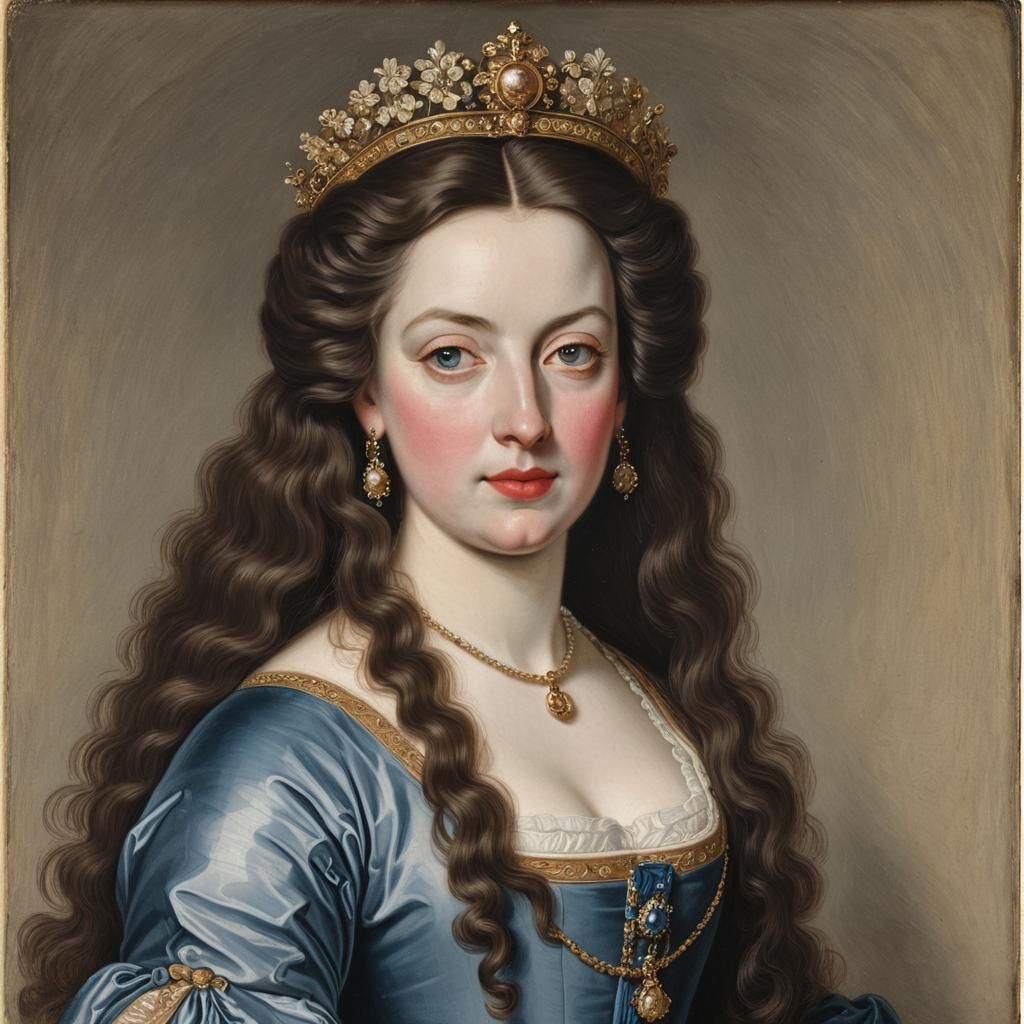 Portrait of Mary Davis in Fantasy Concept Art