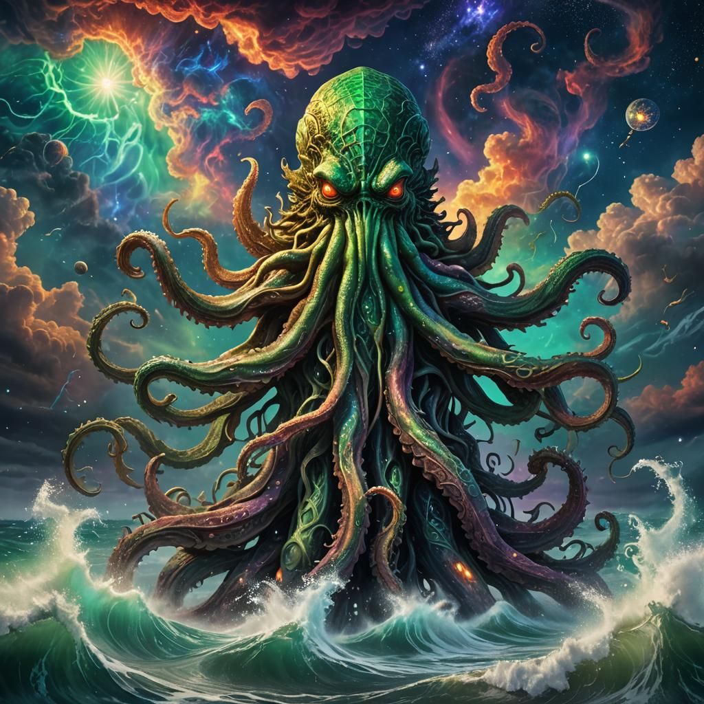Cthulhu Rising: Cosmic Horror in Mixed Media