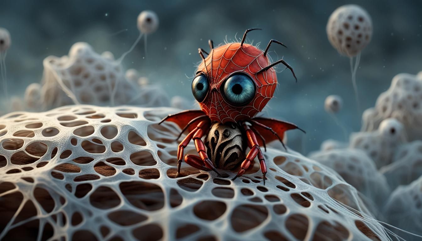 Pagan with Spiderweb Eyes: Surreal Horror