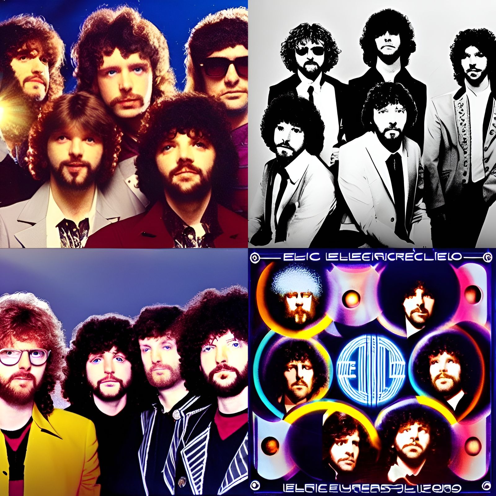 AI Generated Image of Electric Light Orchestra