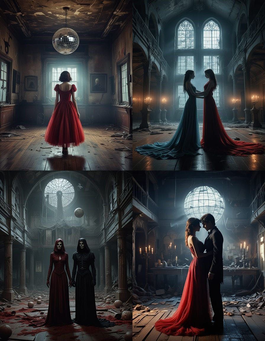 Eerie Halloween Prom 1997 Dance