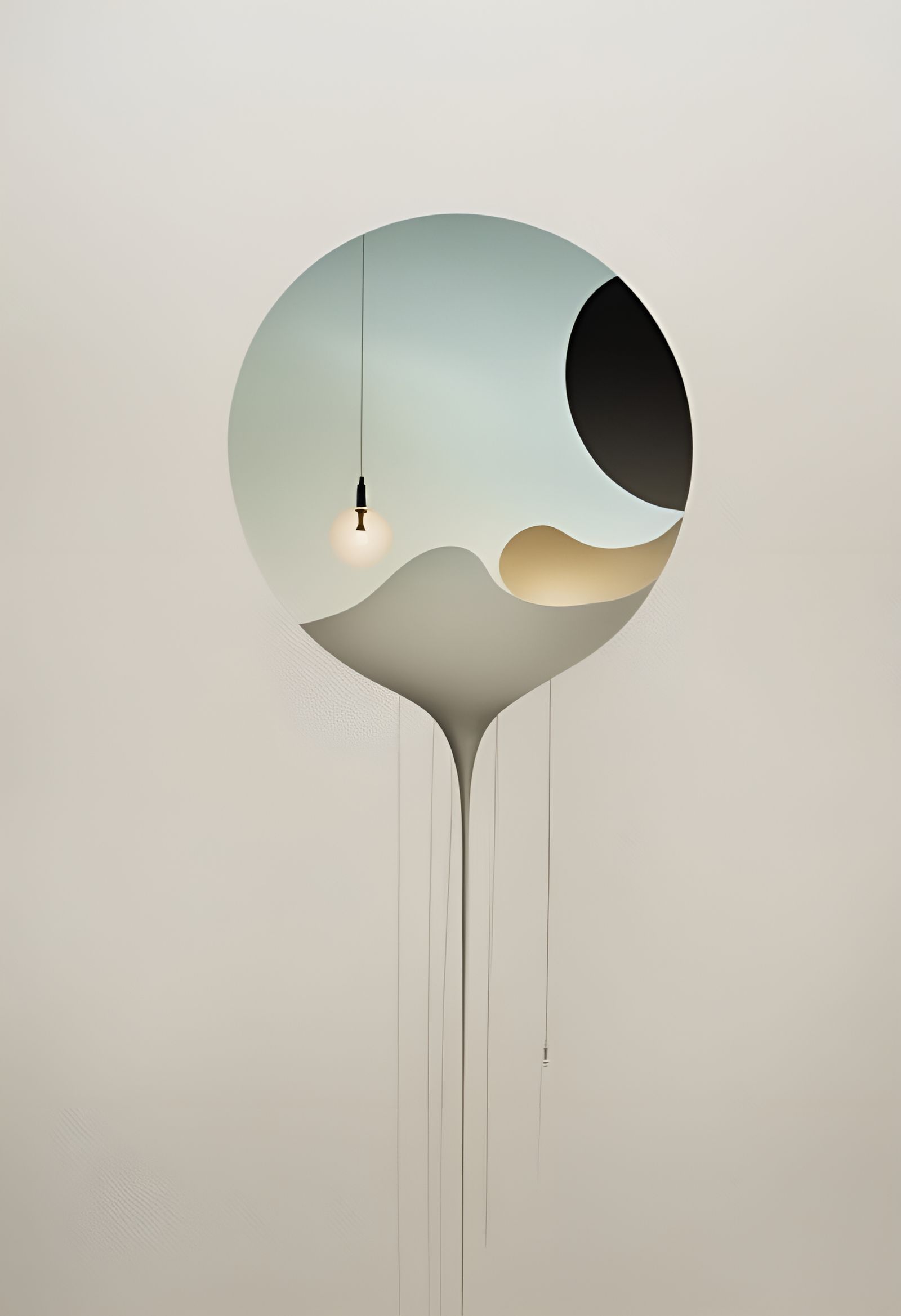 Surreal Rock Singers in Dreamy Abstract Art