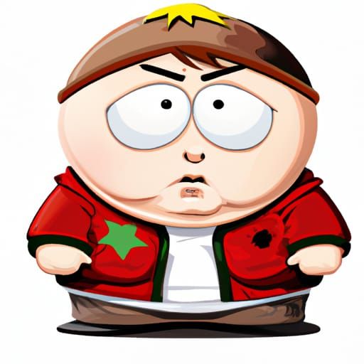 Realistic Eric Cartman Rendering