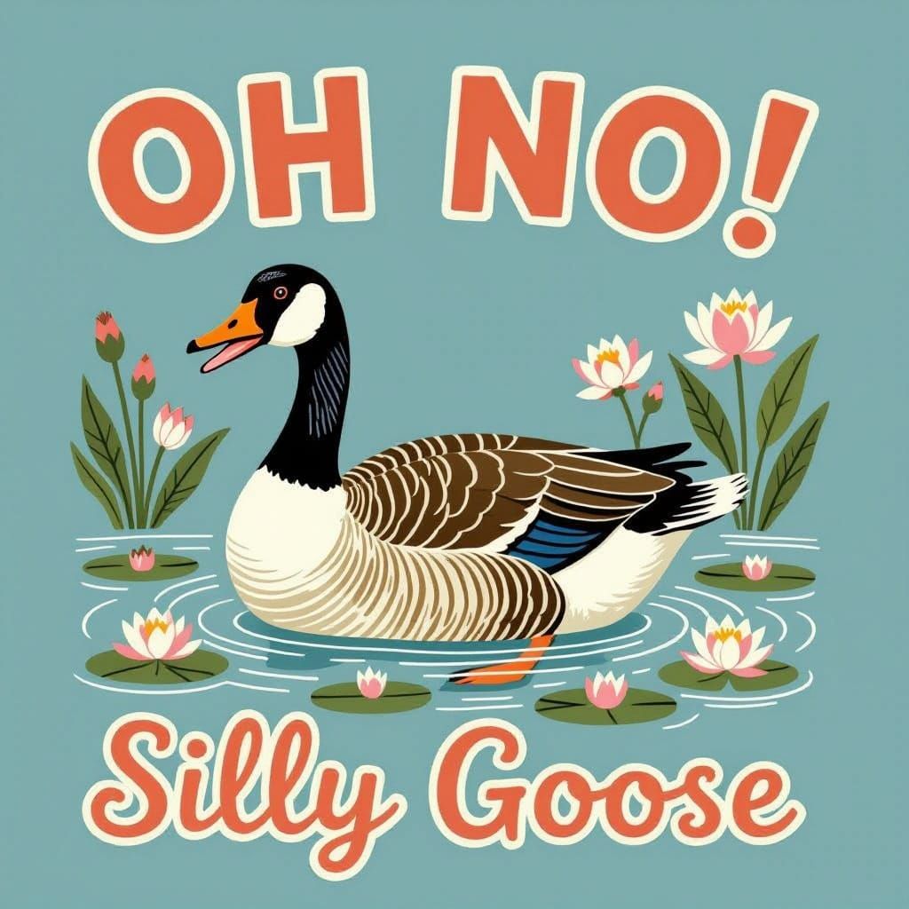 Oh No Silly Goose