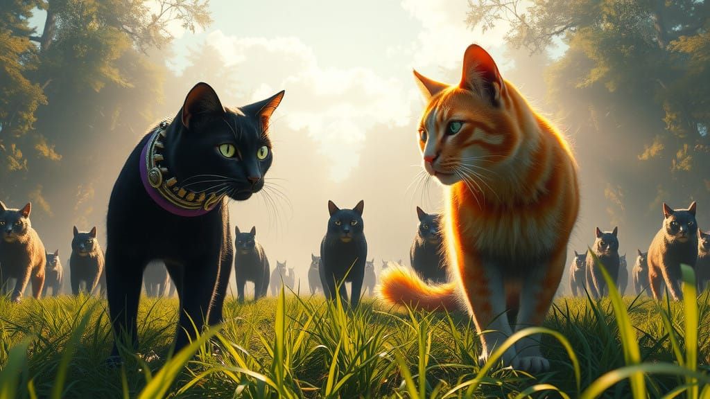 Epic Fantasy Battle Scene