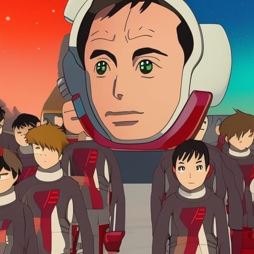 Elon Musk's Alien Army: Studio Ghibli Anime