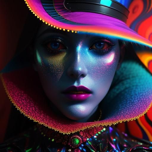 Surreal Renaissance Glamour in 3D