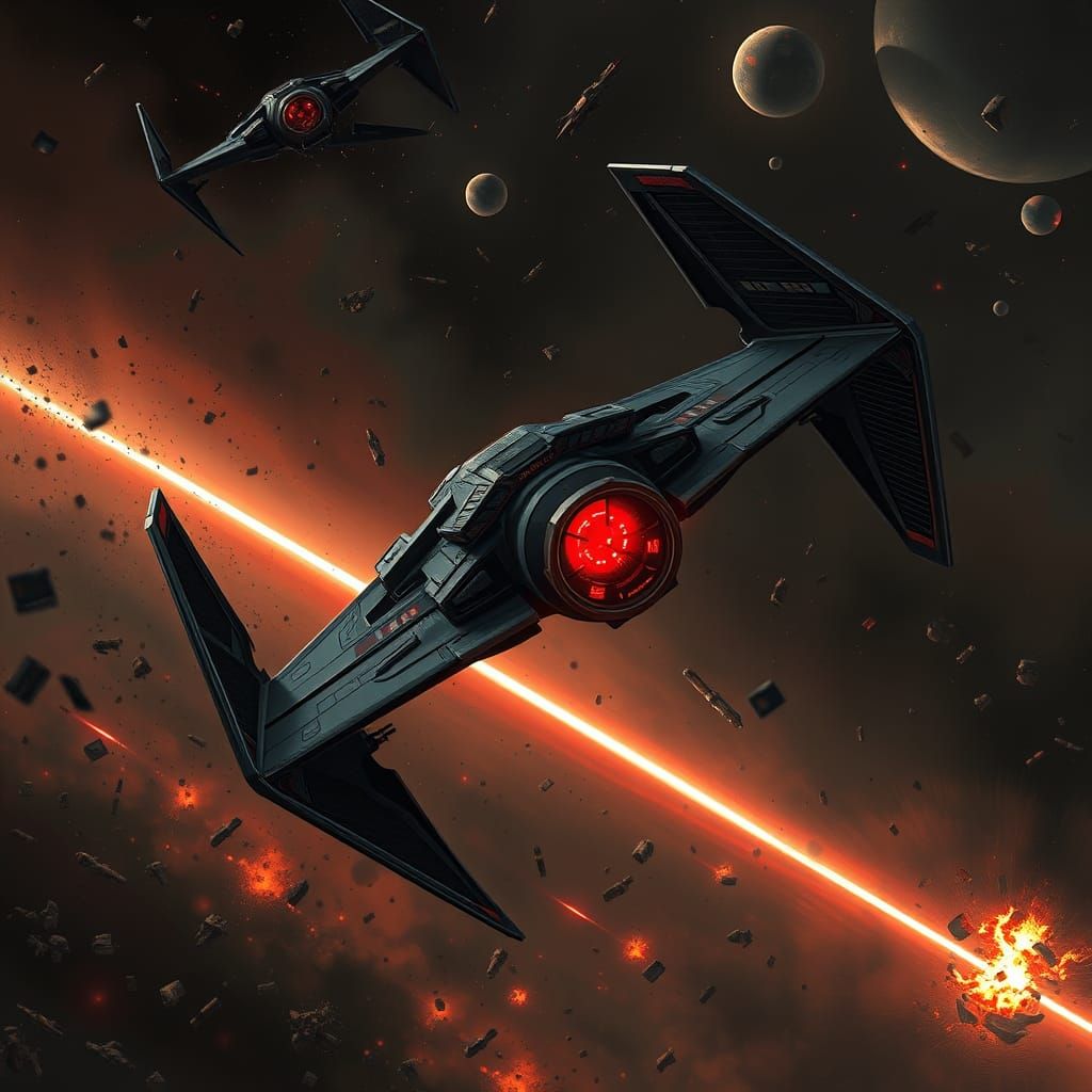 Imperial Pilot in a Dark Nebula