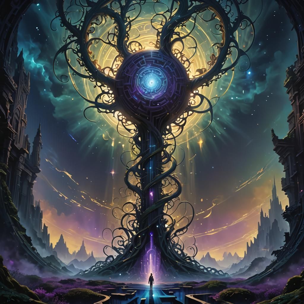 Quantum God Eon Shard in Mystical Maze