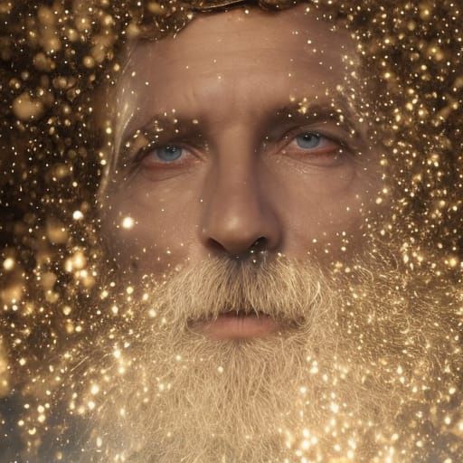Nebula Portrait in Hyperrealistic Style