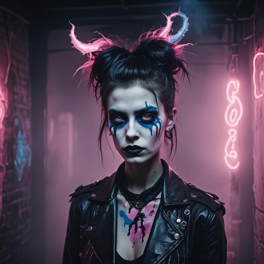 Gothic Punk Performance with Rubber Monsters