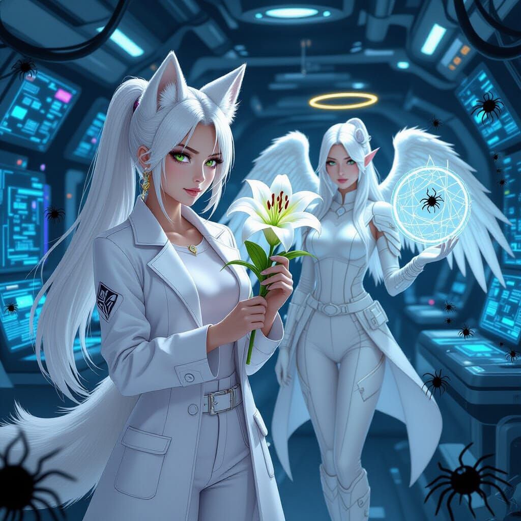 The Glitch Bug part10: Angel saves Wolfie’s lily from the Gl...