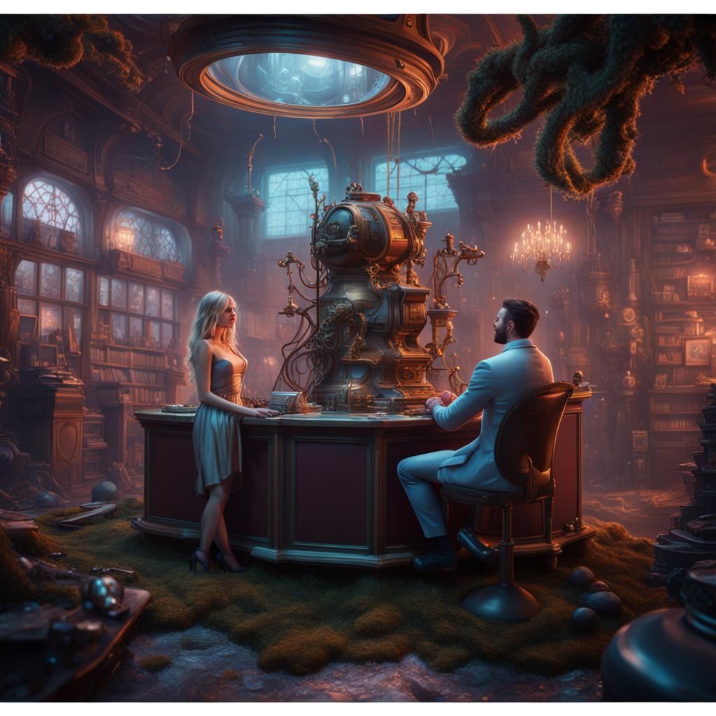 Nerdy Girls Create Mr. Right: Fantasy Concept Art