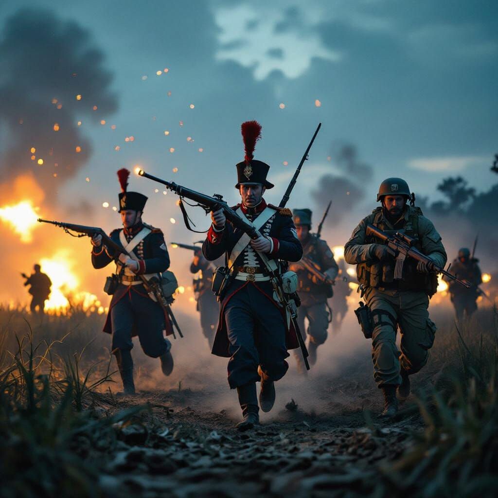 Napoleonic and American Soldiers in Vietnam