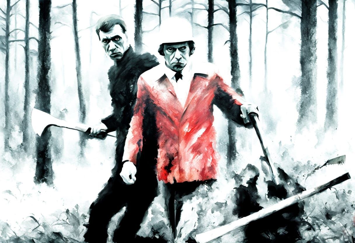 Surreal Forest Scene in Greg Rutkowski Style