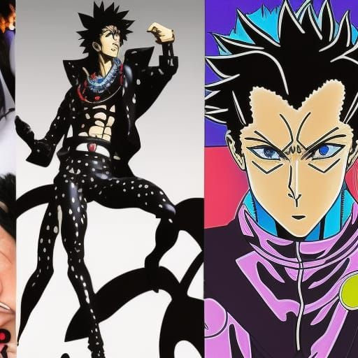 Jojo's Bizarre Adventure Stand in Araki's Style