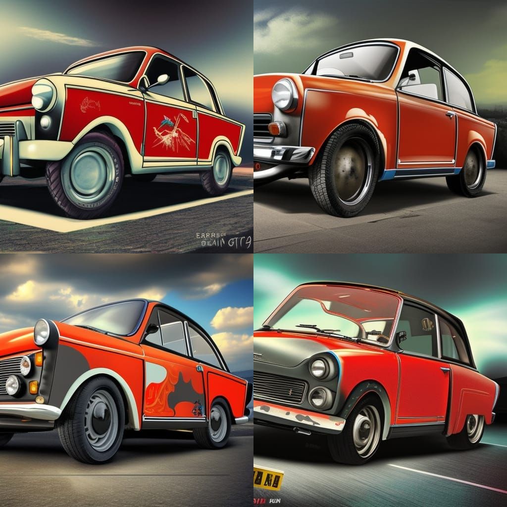 Epic Trabant 601 Monster Truck Cover Art