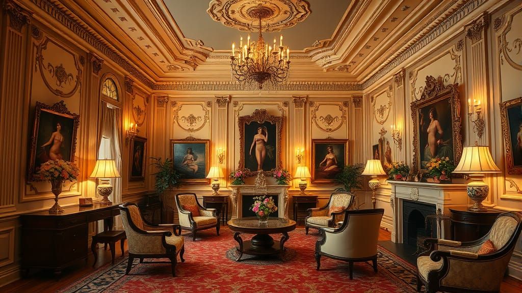 Elegant Chamber with Refined Decor and Warm Ambiance