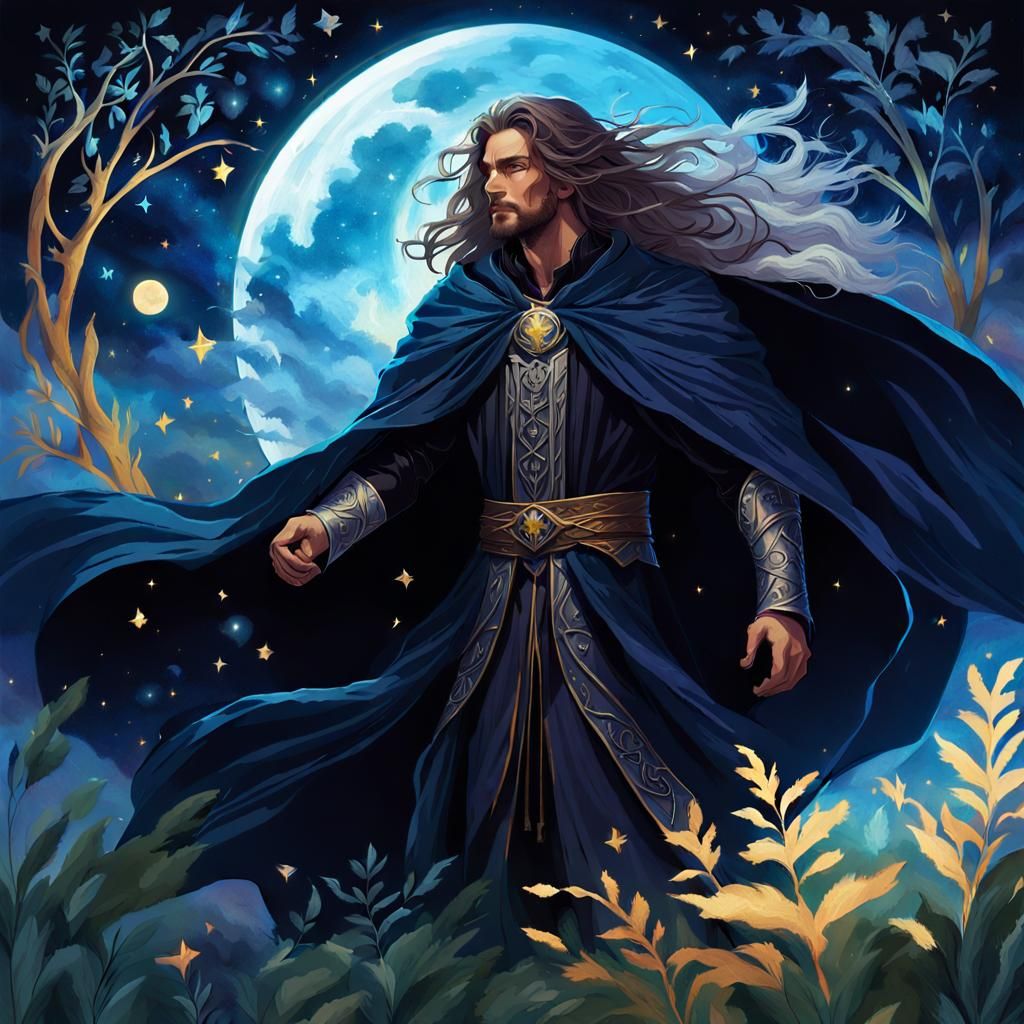 Hero in Feywilds with Celestial Robes